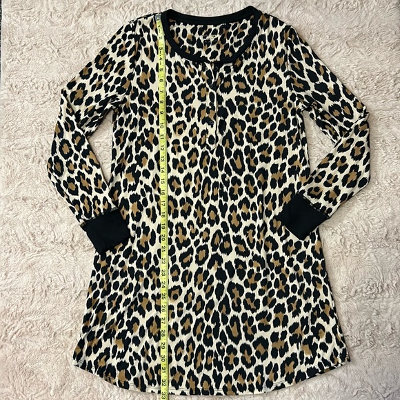 Kate Spade animal print lounge/sleep dress - Picture 2 of 7